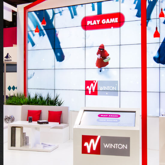 Image of a display at an event